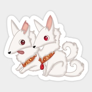 Melchior and Mercedes Sticker